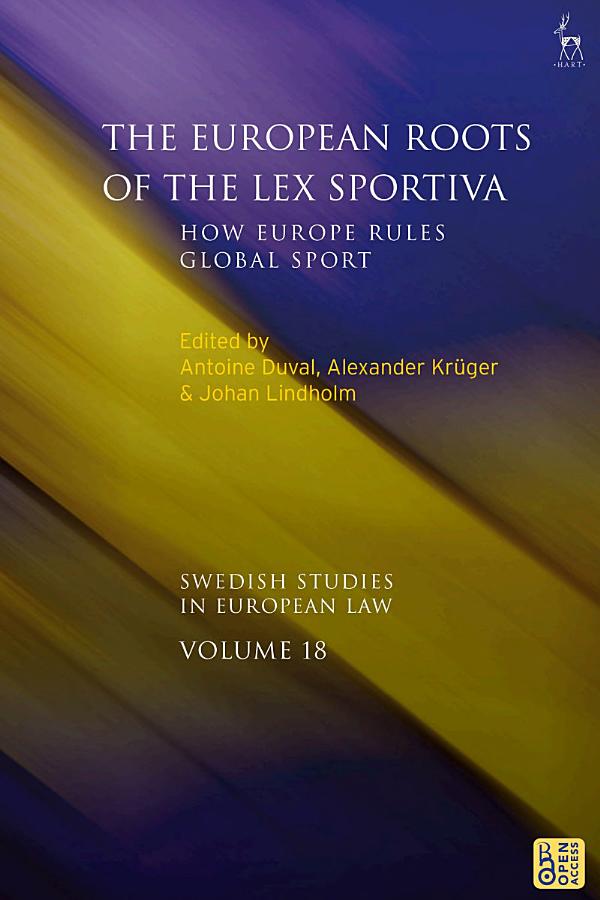 The European Roots of the Lex Sportiva