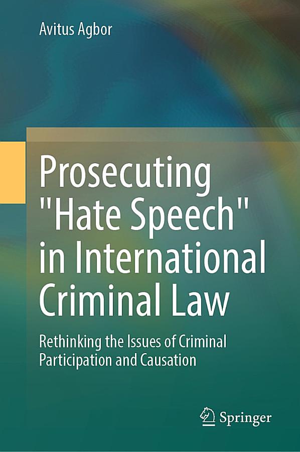 Prosecuting "Hate Speech" in International Criminal Law