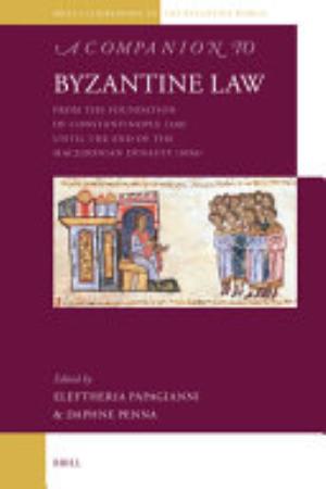 A Companion to Byzantine Law