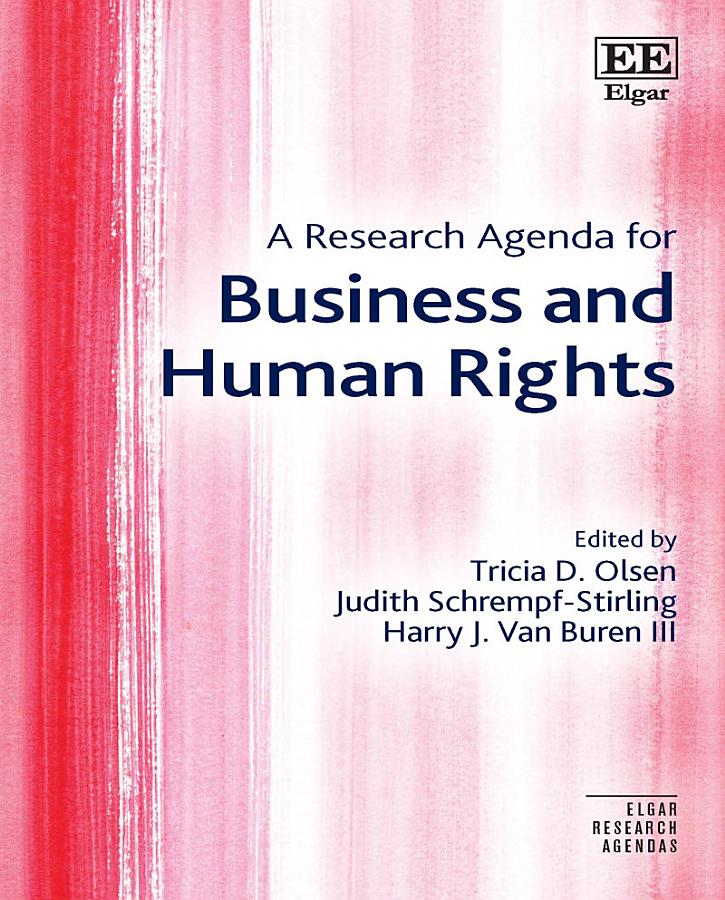 A Research Agenda for Business and Human Rights